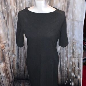 Gray Stretchy Studio 148 Cross Strap Back-Unique!